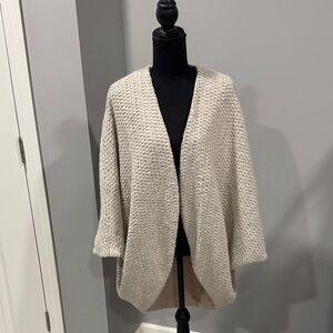 Haute Hippie lined open front sweater